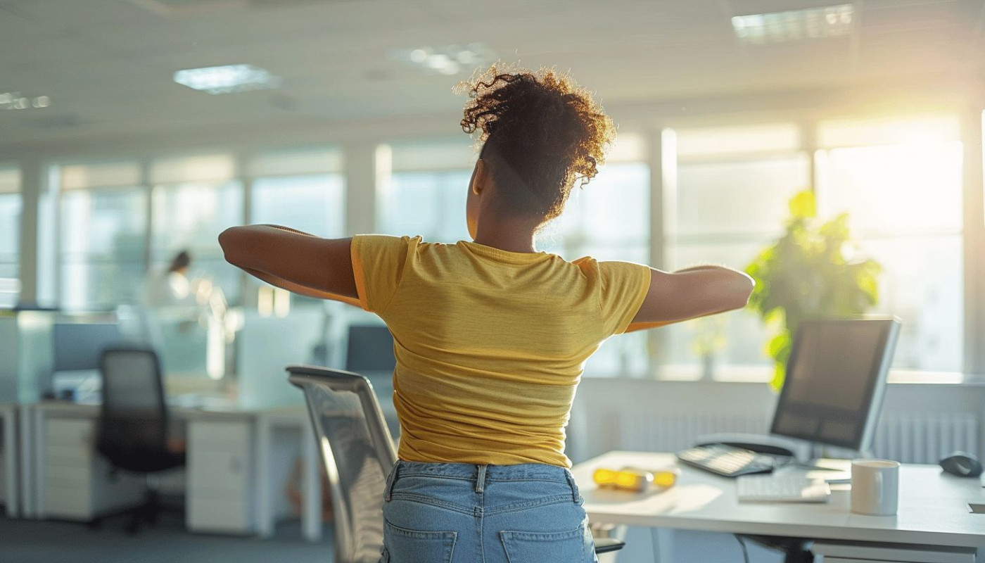 Essential stretches for desk workers to alleviate back pain